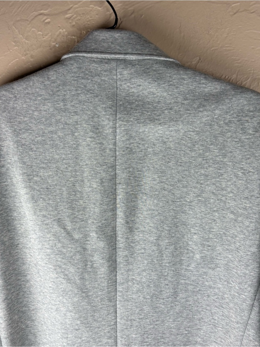 Artefact Light Gray Heathered Gray Knit Unstructured Blazer Jacket Mens Size XL - Picture 6 of 13